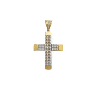 Zirconia Cross Pendant (14K)