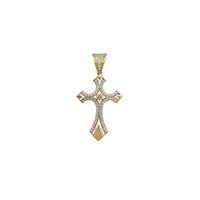 Zirconia Cross Pendant (14K)