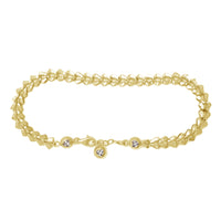 Zirconia Fancy Bracelet (14K)