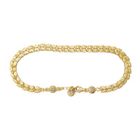 Zirconia Fancy Bracelet (14K)
