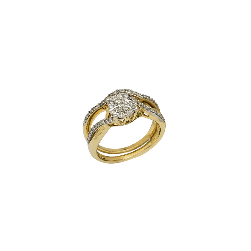 Diamond Two-Piece-Set Engagement Ring (10K)