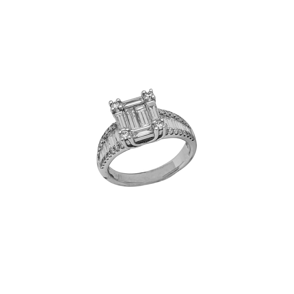 Diamond Lady Engagement Ring (14K)
