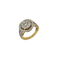 Diamentowy okrągły pierścionek zaręczynowy (14 tys.)