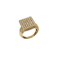 Diamond Square Men's Ring (14K)