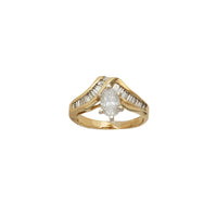 Diamond Marquise & Baguette Ring (14K)