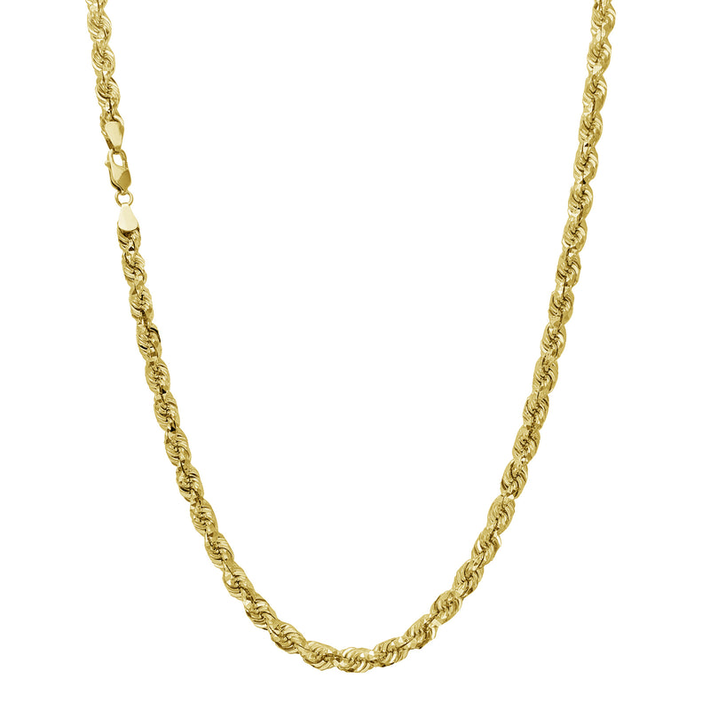 Heavy Solid Rope Chain (14K)