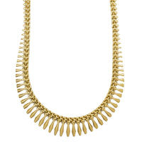 Cleopatran Collar Fancy Necklace (14K)