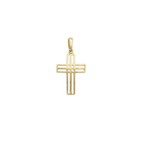 Bar Cross Pendant (14K)