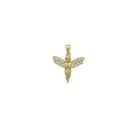 Zirconia Baby Angel Pendant (10K)