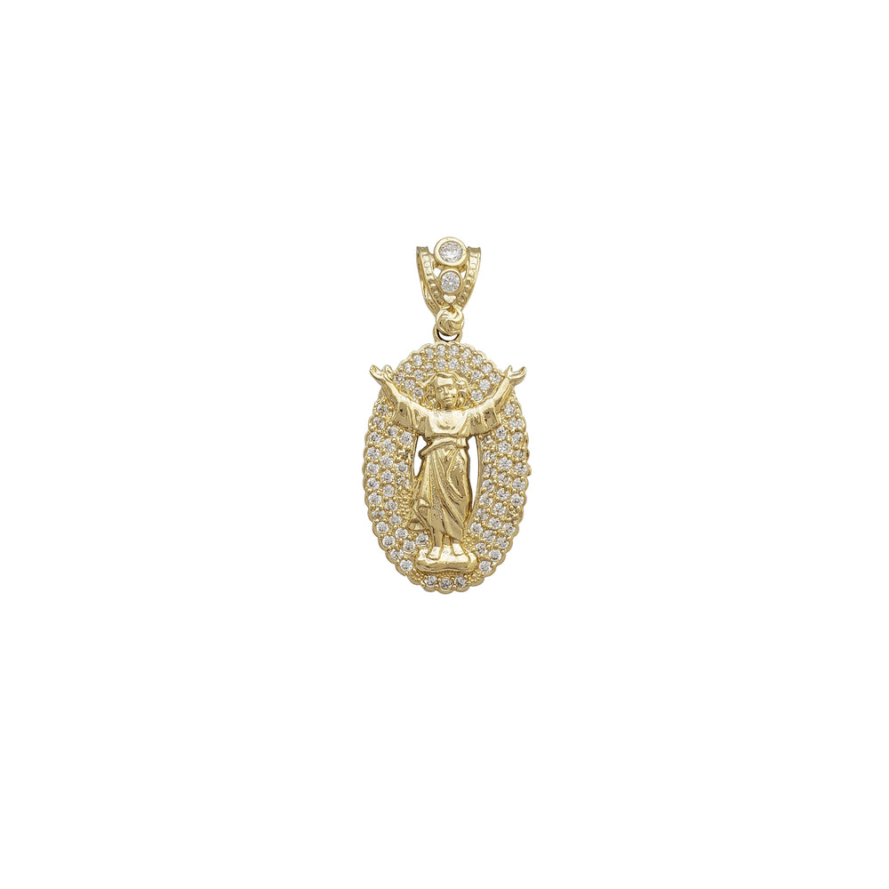 Icy Divine Child Pendant (14K)