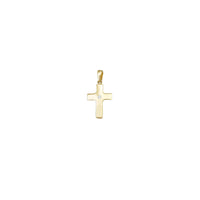 Zirconia Stone Cross Pendant (14K)