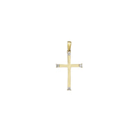 Zirconia Cross Pendant (14K)