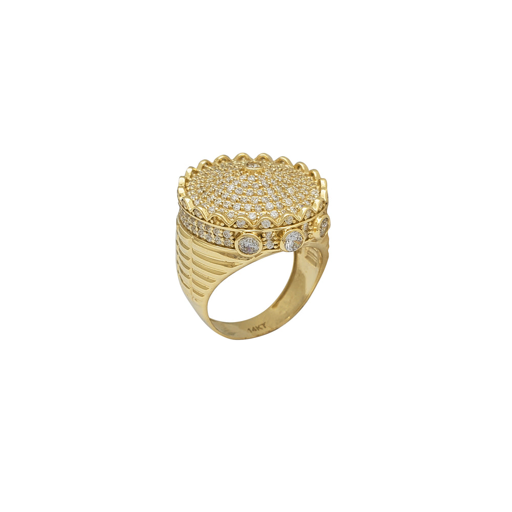Iced-Out Rotunda Men's Ring