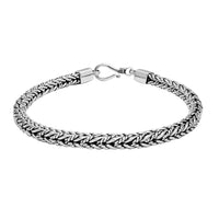 Rope-Franco Bracelet (Silver)