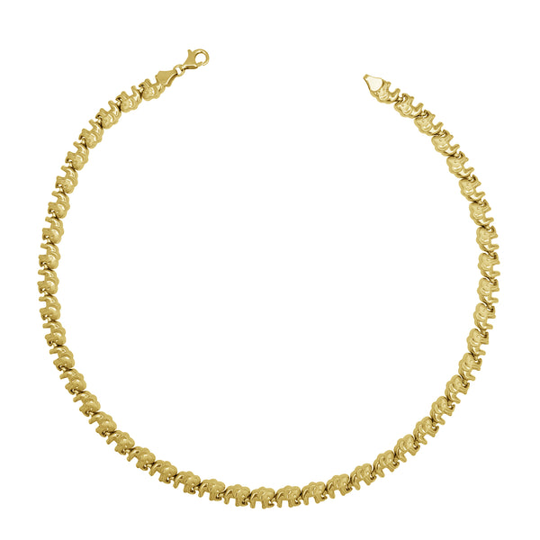 Elephant Fancy Necklace (14K)