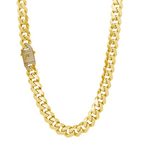 [F] Zirconia Monaco Chain (14K)