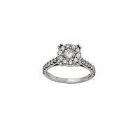 Diamond Pave Engagement Ring (14K)