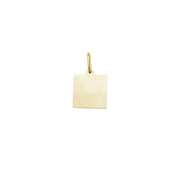 Glossy Square Pendant (14K)