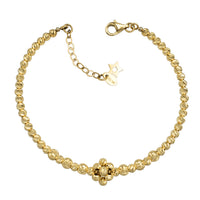 [Adjustable] Moon-cuts Bangle Bracelet (14K).