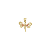 Two-Tone Dragonfly Pendant (14K)