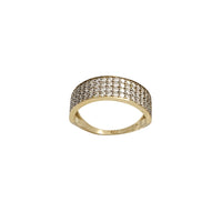 Zirconia Pave Lady Ring (14K)