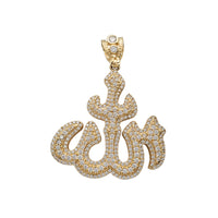 Pendant Tohu Allah Iced-Out (14K)