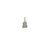 Stoneset Toad Pendant (Silver)