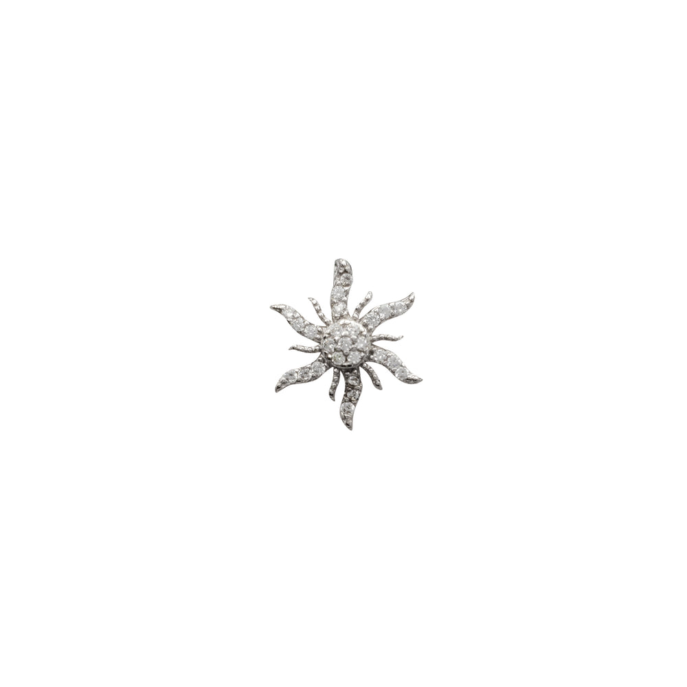 Zirconia Star Pendant (Silver)
