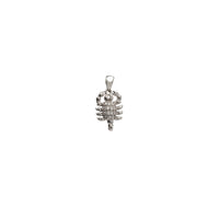 Zirconia Miniature Scorpion Pendant (Silver)