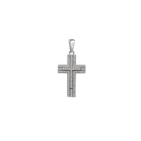 Zirconia Cross Pendant (Silver)