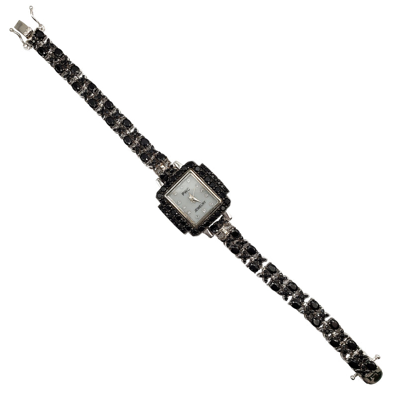 Black Onyx PWC Watch (Silver)