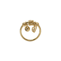 Dangling Charms Ring (14K)