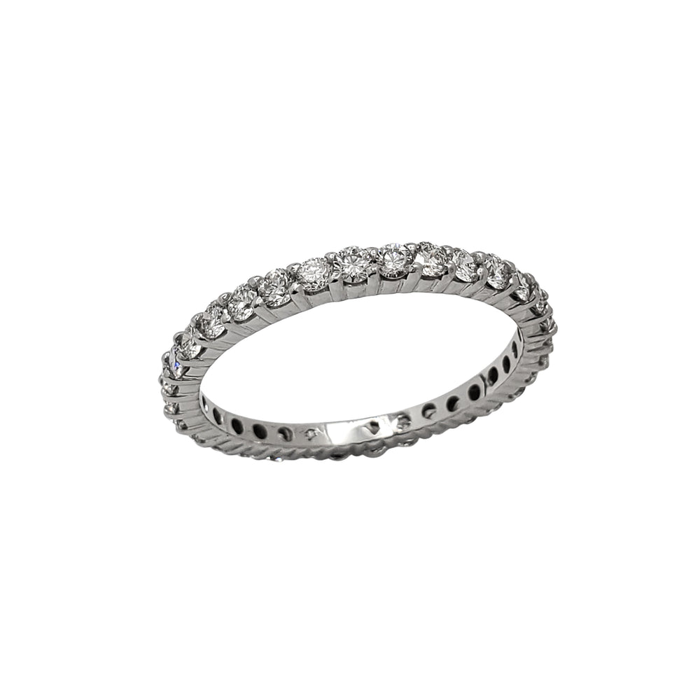 Round VS Diamond Eternity Ring (14K)