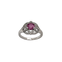 Ruby Lady Ring (Silver)