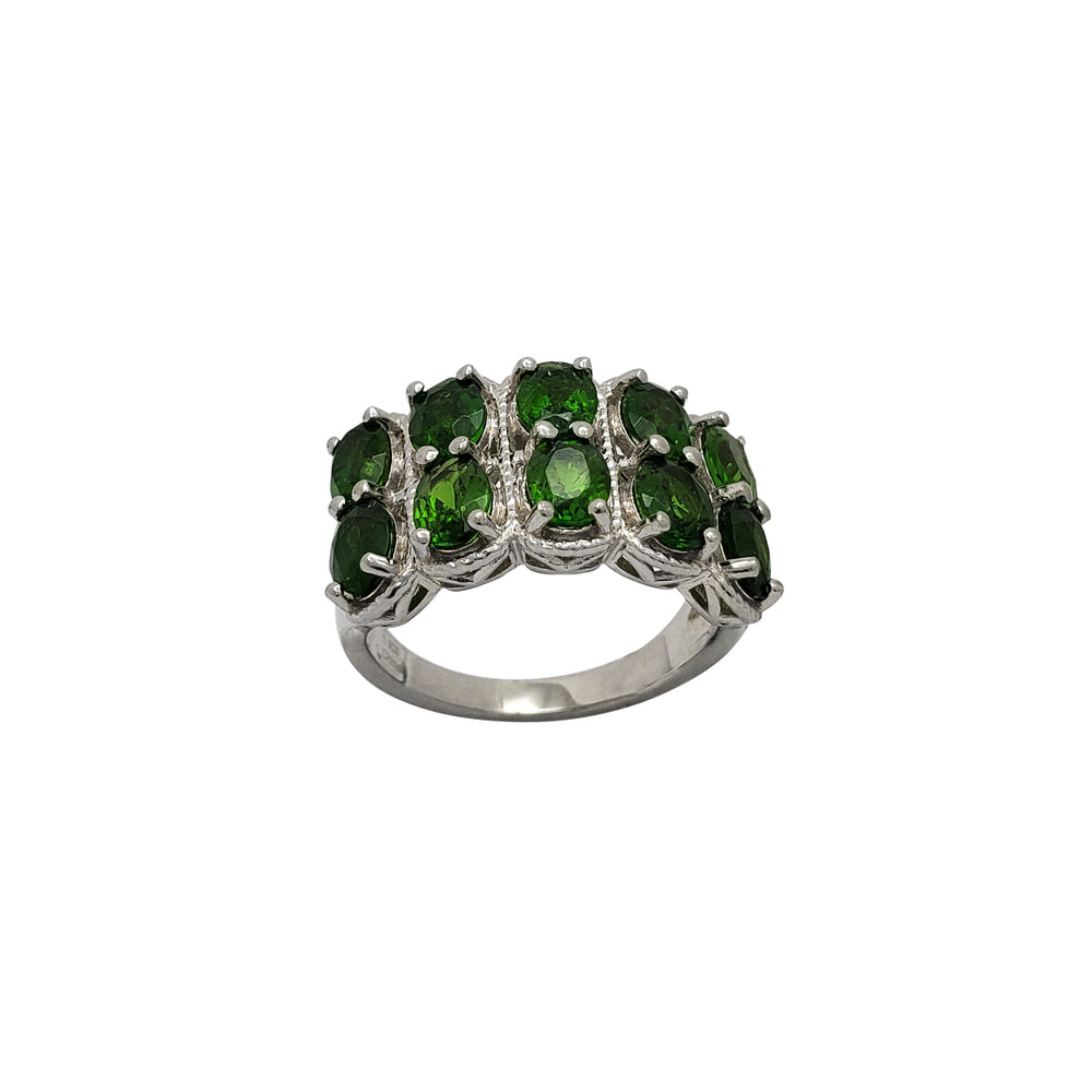 Zirconia Oval Lady Ring (Silver)