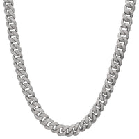 I-VS I-Diamond Cuban Chain Necklace (14K)
