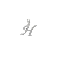 [Effen] Initiaal/Letter hanger (zilver)