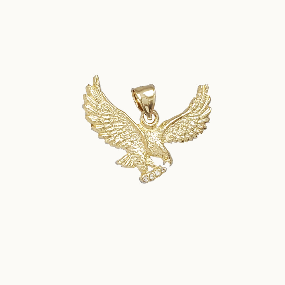 Flying Eagle Pendant (14K)