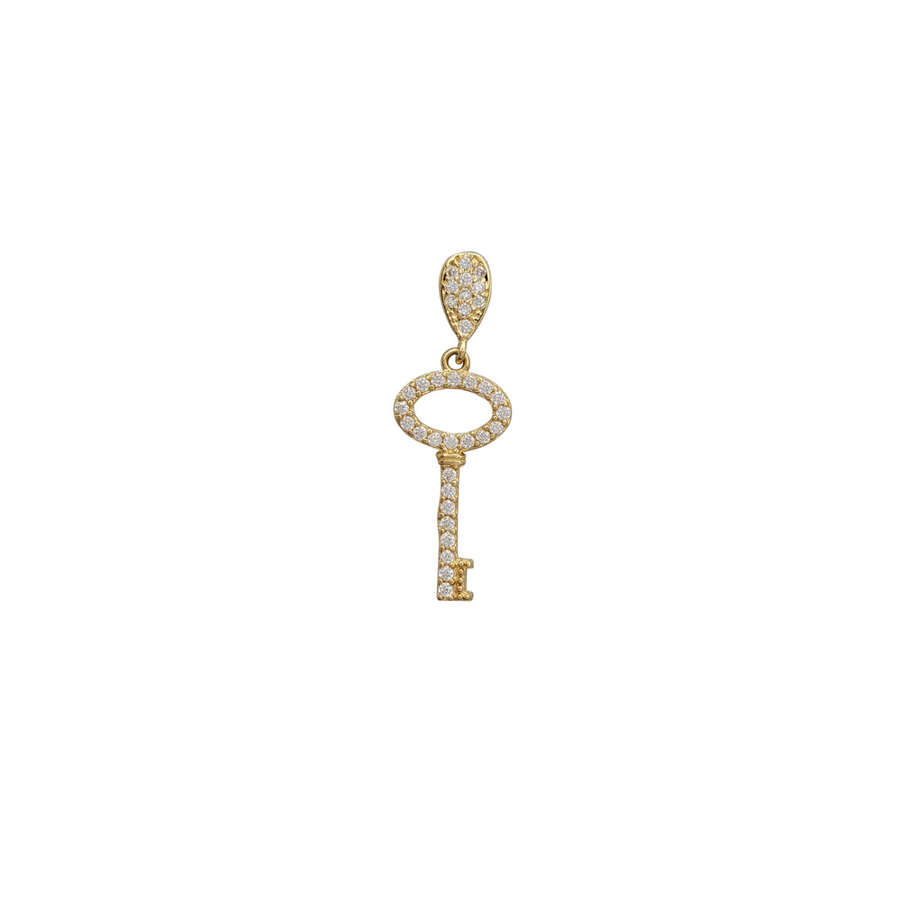 Icy Key Pendant (18K)