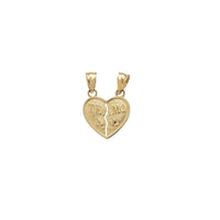 Te Amo Partable Heart Pendant (14K)