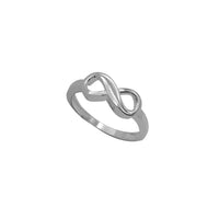 Prsten sa simbolima beskonačnosti pasijansa (srebrni)
