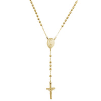 [Disco] Nuestra Señora Guadalupe Crucifix Rosary Necklace (14K)