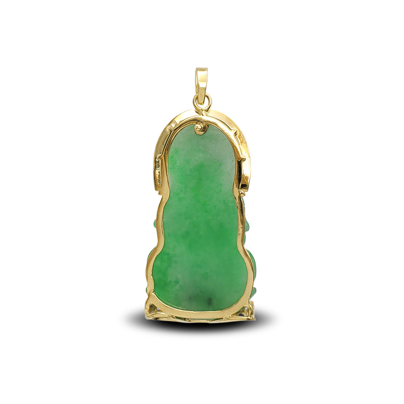 Gold inlaid jade square pendant necklace Vietnam Sha Jinzhi men's pendant  domineering totem imitation and Tian Yudang huolanshangmao | Lazada