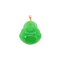 Jade Buddha Pendant (14K)