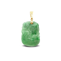 Jade Ruyi Scepter Pendant (14K)