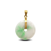 [璧] Jade Pi Disc Pendant (14K)