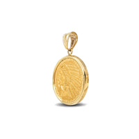 Ciondolo con moneta d'oro da cinque dollari Liberty (24K/14K)
