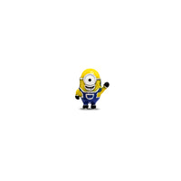 Enameled Minion Character Charm for Bracelet (Silver)