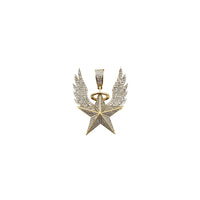 Diamond Angelic Star Pendant (10K)