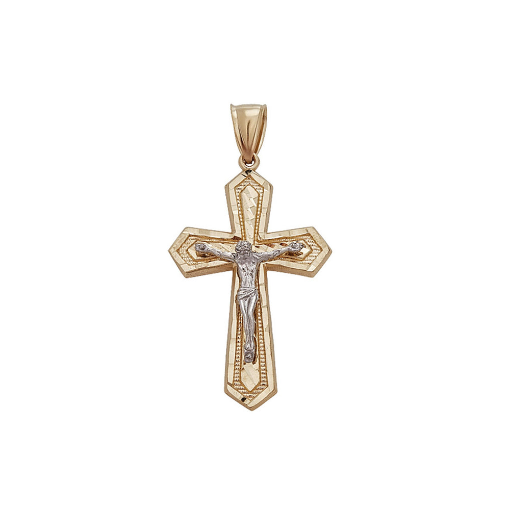 Yellow Gold Cross Pendant (14K)